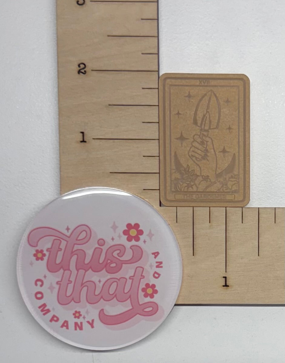 Silicone Mold for Resin | 'The Gardener' Tarot Card