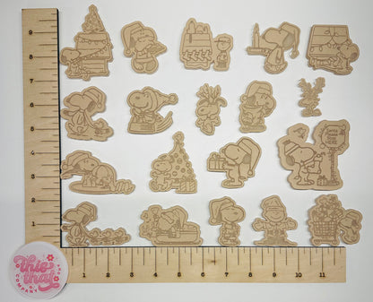 Silicone Mold For Resin |  Christmas Nostalgic Set 2