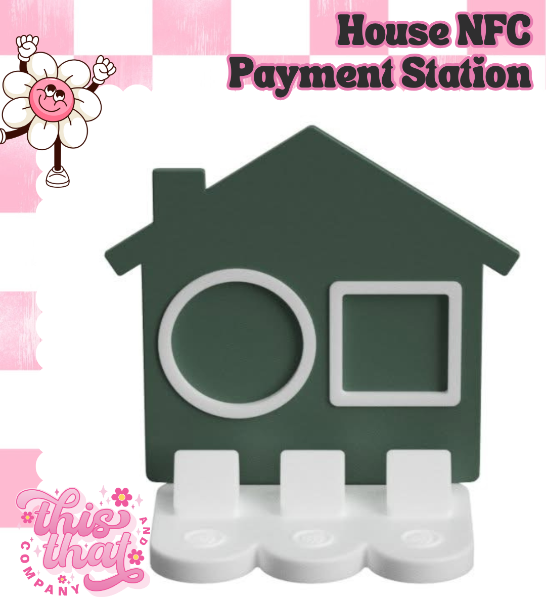 3D Print | Payment Station | FULLY CUSTOMIZABLE | House