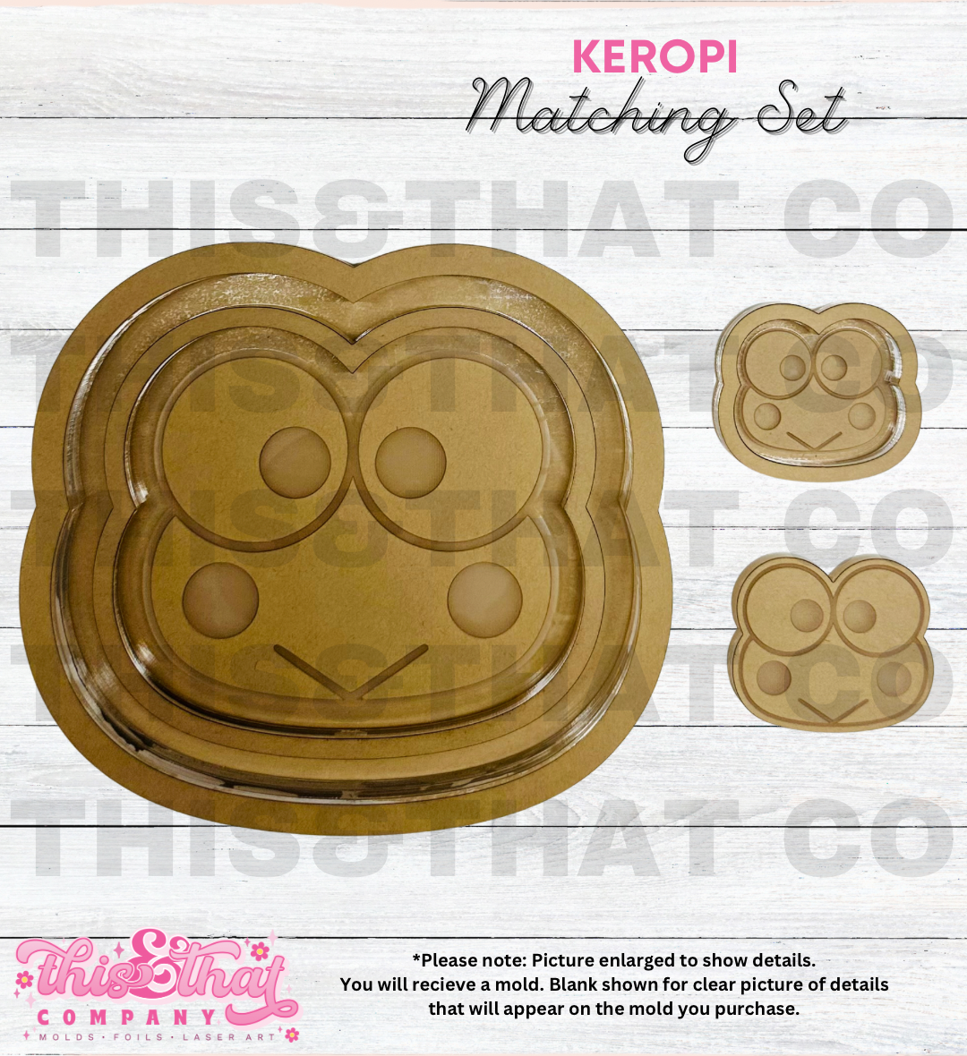Silicone Mold For Resin | Kawaii Frog Tray, Shaker, Flat Set