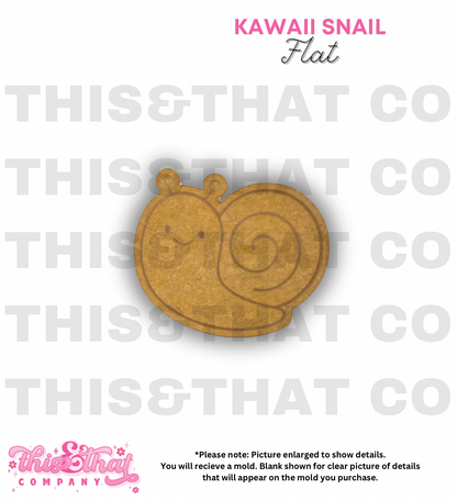 Silicone Mold for Resin | Kawaii Snail