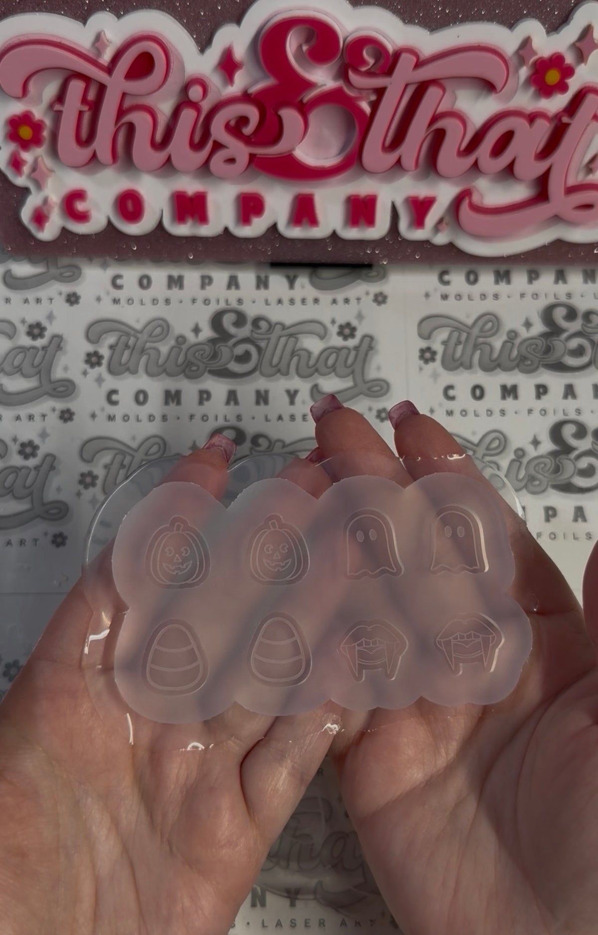 Silicone Mold for Resin | Halloween Studs/ Bits