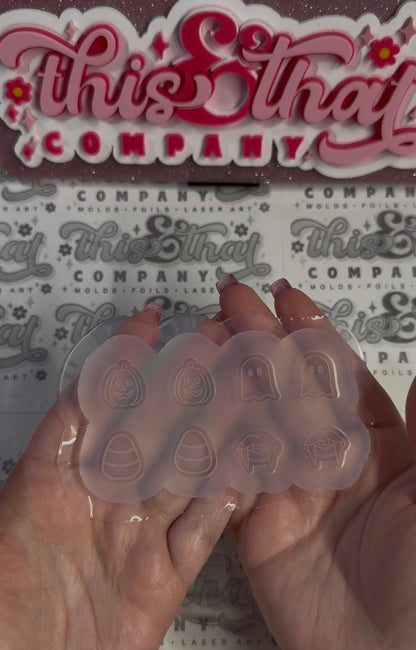 Silicone Mold for Resin | Halloween Studs/ Bits
