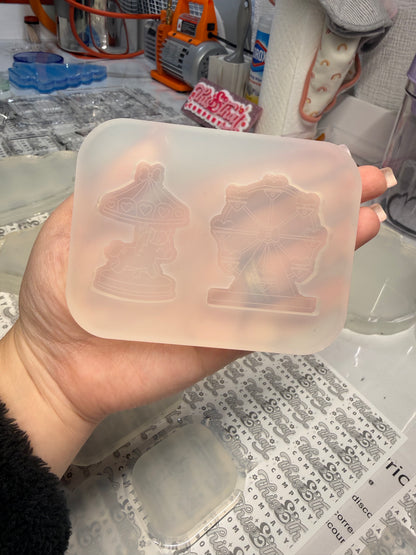 Silicone Mold for Resin | Carnival Flats