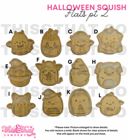 Silicone Mold for Resin | Halloween Squishies pt 2