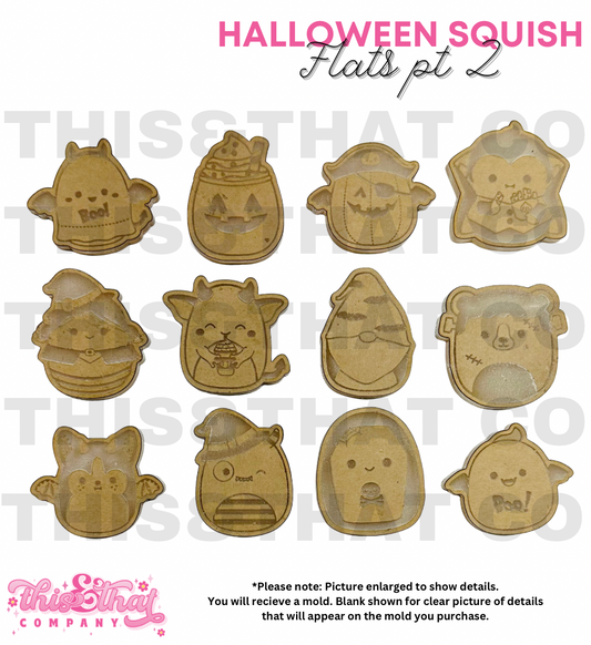 Silicone Mold for Resin | Halloween Squishies pt 2