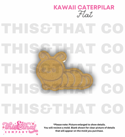Silicone Mold for Resin | Kawaii Caterpilar