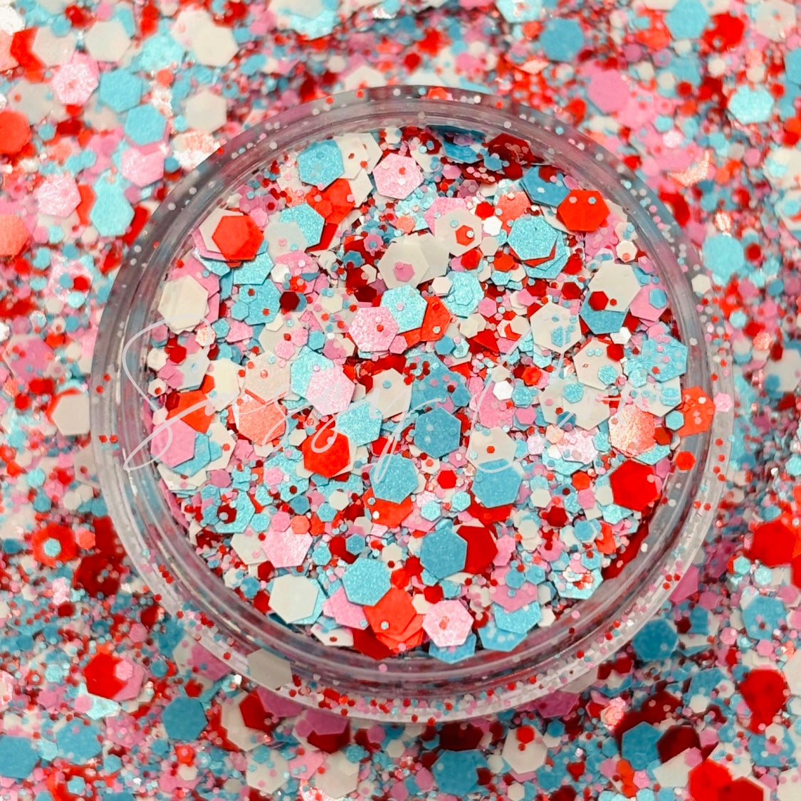 SMITTEN - Chunky Matte Glitter Mix