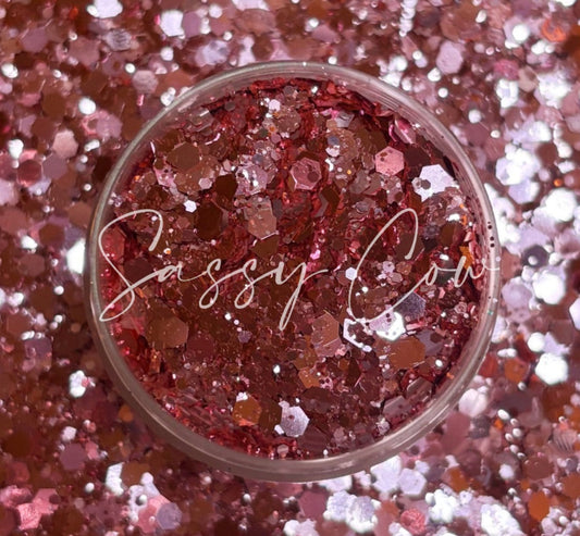 GOSSIP GIRL - Chunky Metallic Glitter Mix