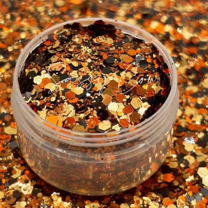 OCTOBER - Chunky Metallic Mixed Glitter