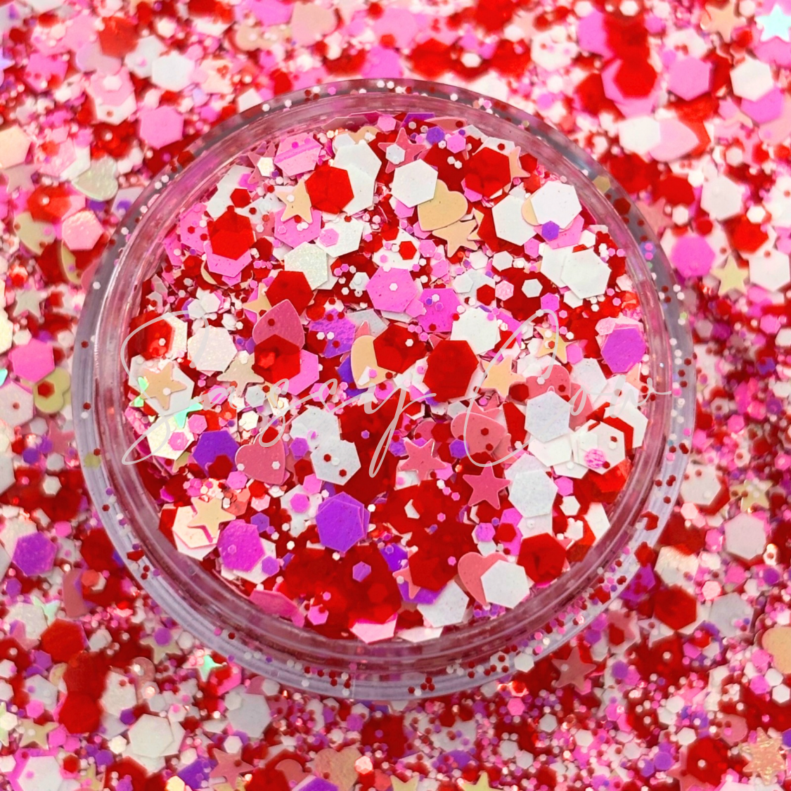 AMORA - Chunky Metallic Glitter Mix