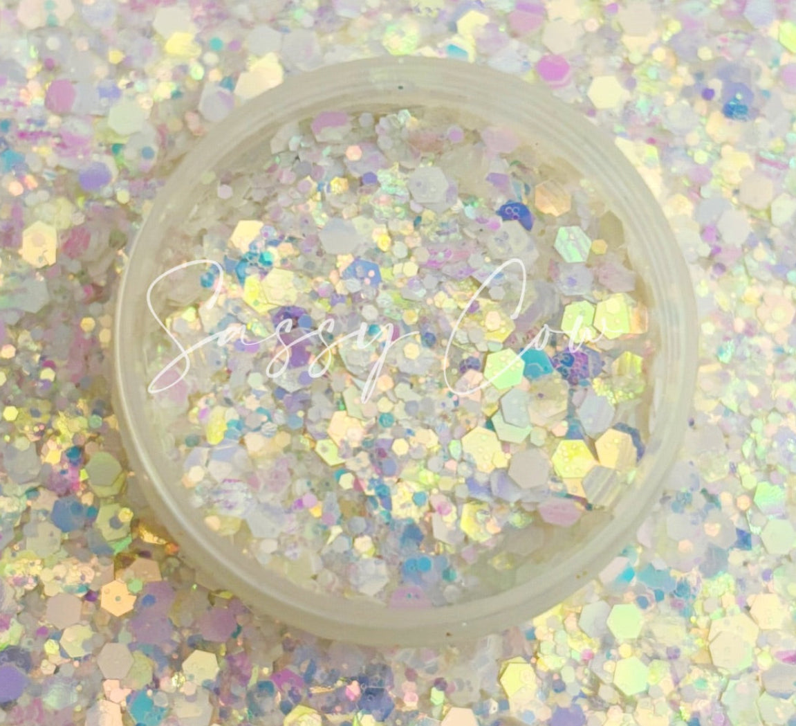 RHINESTONE COWGIRL - Chunky Opal Glitter Mix