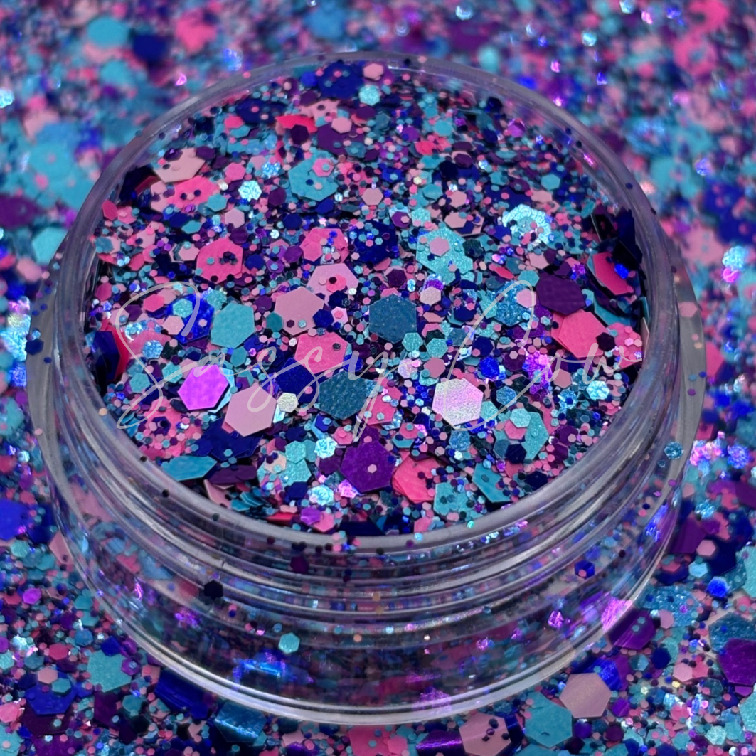 CHANELLE - Chunky Custom Metallic Glitter Mix