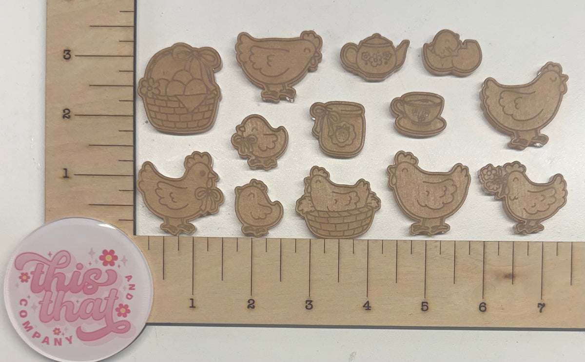 Silicone Mold for Resin | Chicken Coop Flats