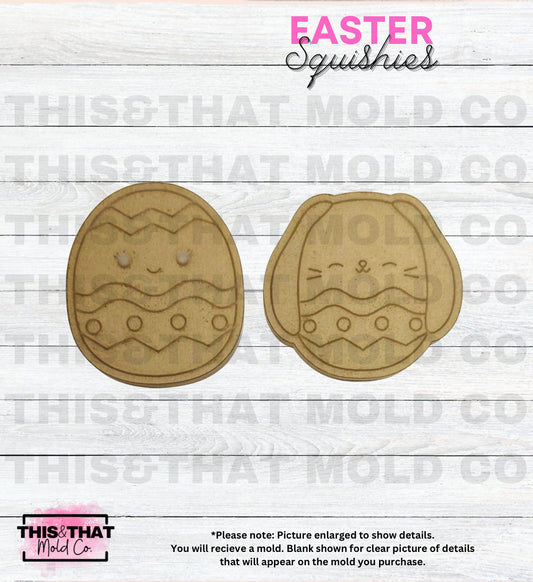 Silicone Mold For Resin | Easter Squishies