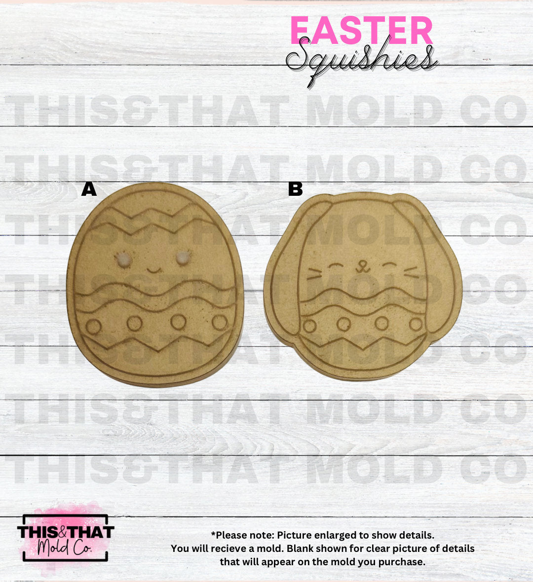 Silicone Mold For Resin | Easter Squishies