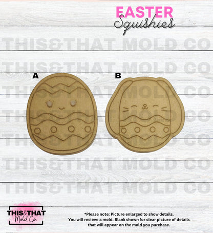 Silicone Mold For Resin | Easter Squishies