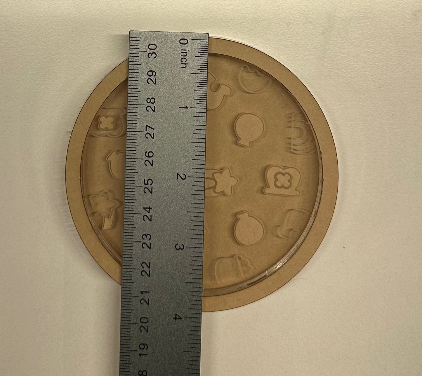 Silicone Mold For Resin | Lucky Charms Lipped Etched Coaster