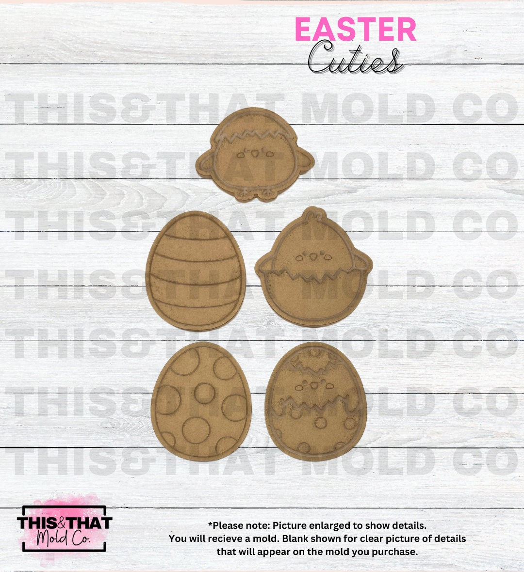 Silicone Mold For Resin | Eggs and Chickies