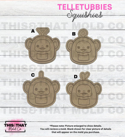 Silicone Mold For Resin | Tubbies Squishies