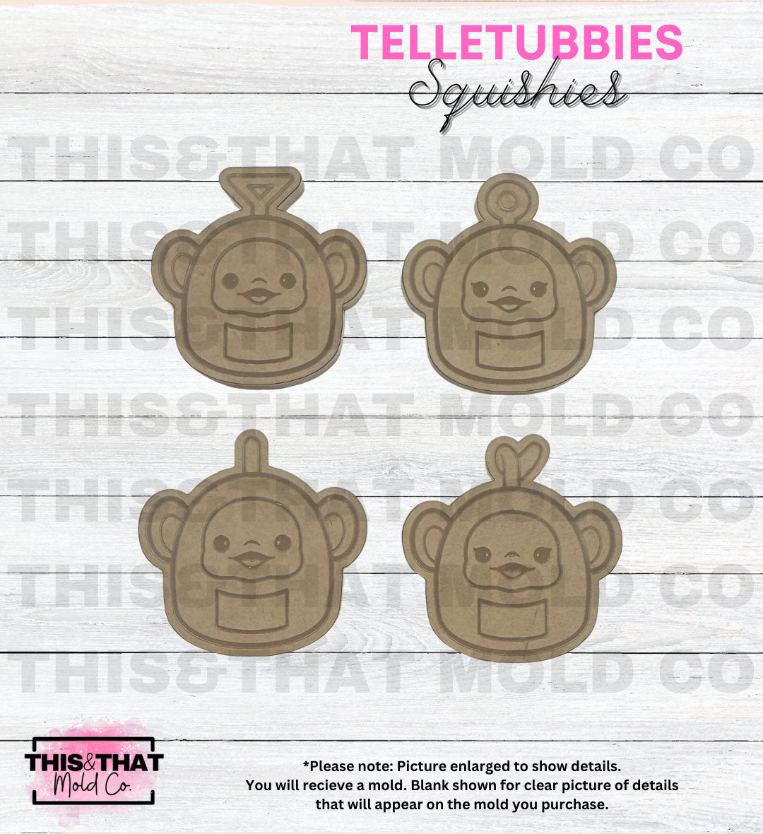 Silicone Mold For Resin | Tubbies Squishies