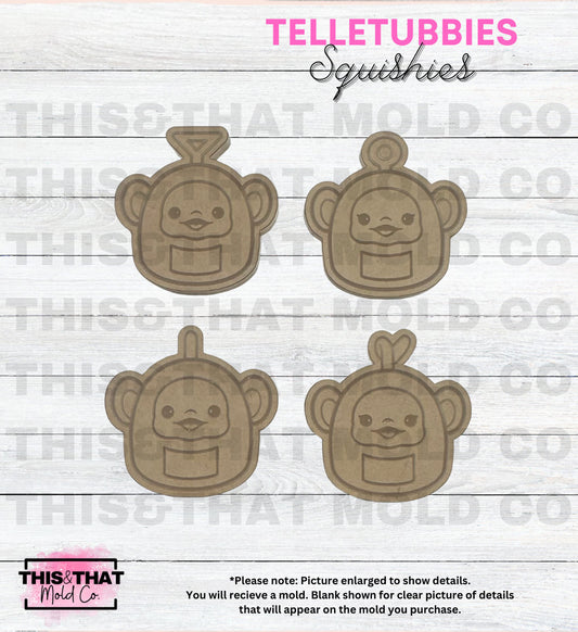 Silicone Mold For Resin | Tubbies Squishies