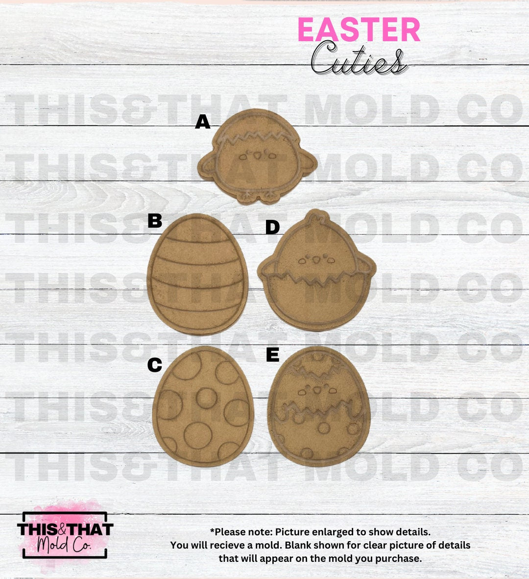 Silicone Mold For Resin | Eggs and Chickies