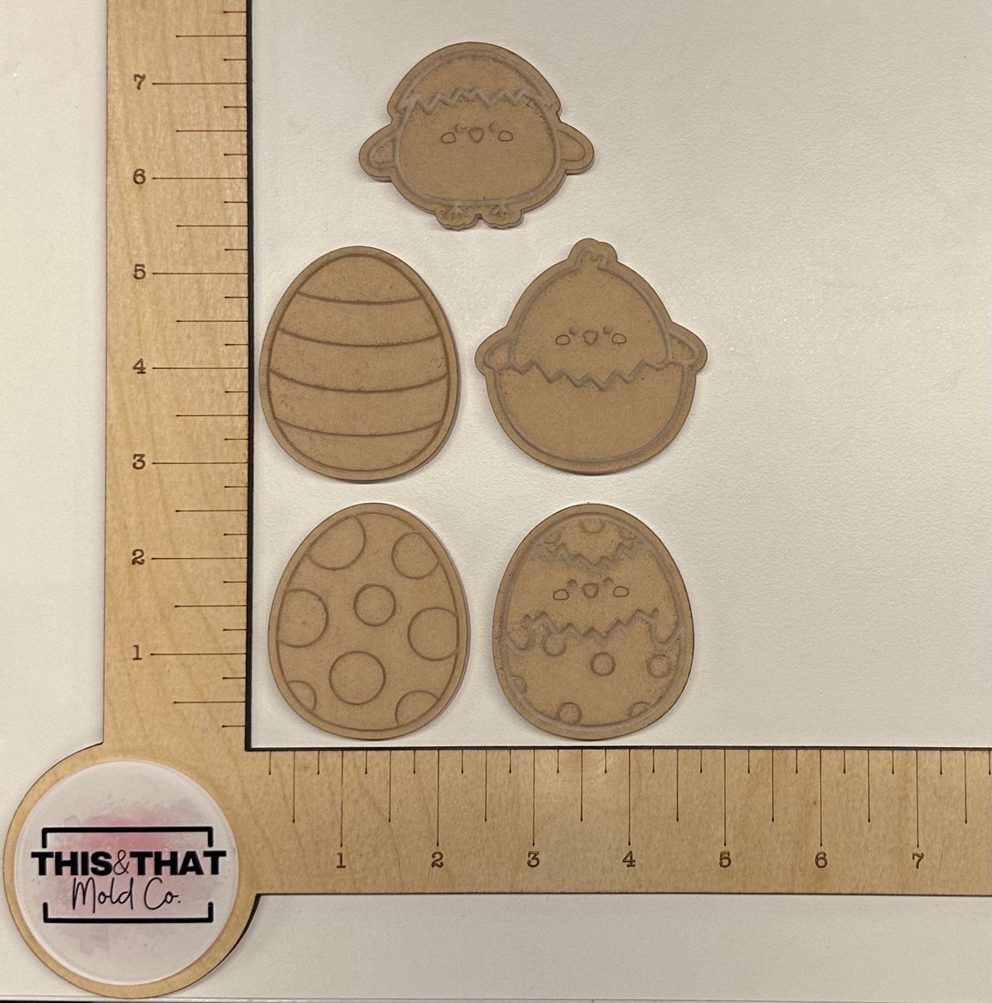 Silicone Mold For Resin | Eggs and Chickies