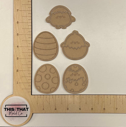 Silicone Mold For Resin | Eggs and Chickies