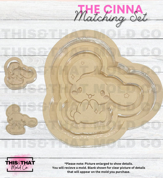 Silicone Mold For Resin | Kawaii Dog Tray, Shaker, Flat Set