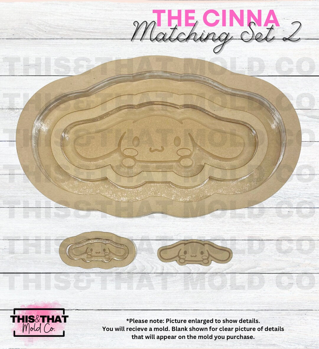 Silicone Mold For Resin | Kawaii Dog Tray, Shaker, Flat Set