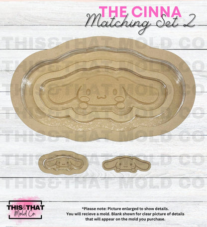 Silicone Mold For Resin | Kawaii Dog Tray, Shaker, Flat Set