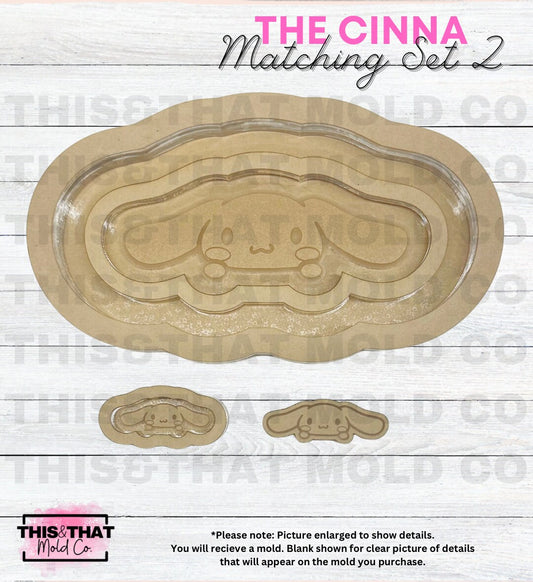 Silicone Mold For Resin | Kawaii Dog Tray, Shaker, Flat Set