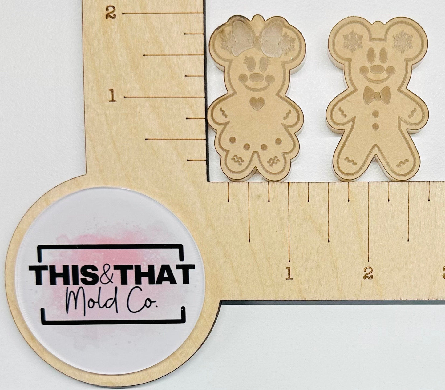 Silicone Mold For Resin | Gingerbread Mouse