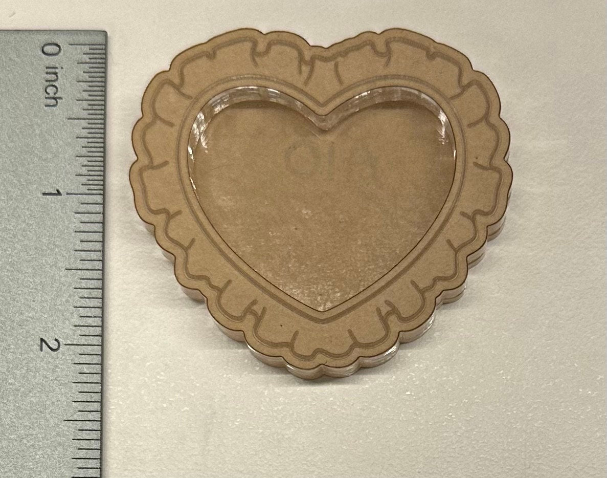 Silicone Mold For Resin | Heart Shaker