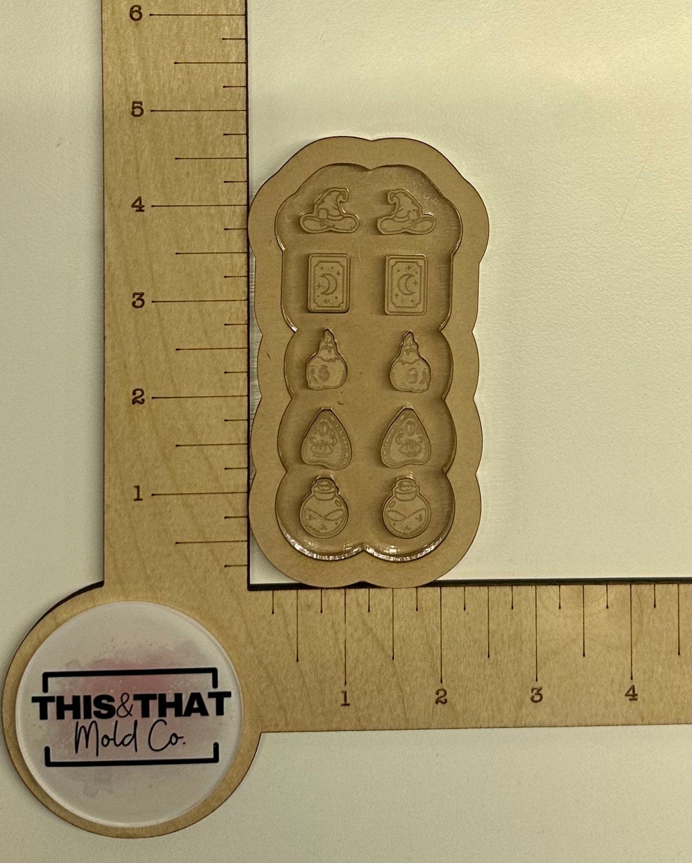 Silicone Mold For Resin | Witchy Studs/Bits