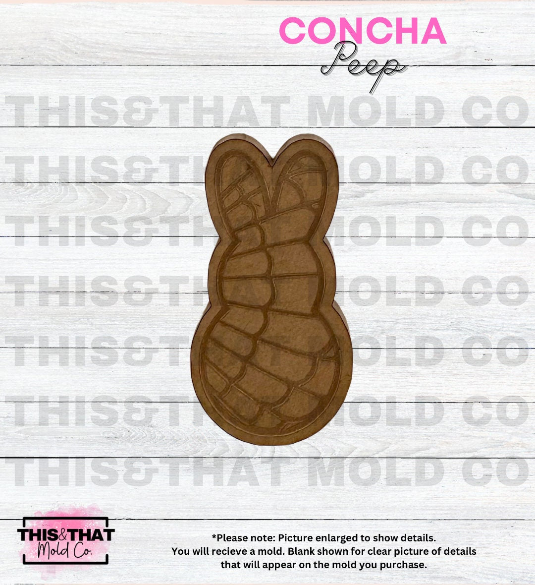 Silicone Mold For Resin | Concha Peep