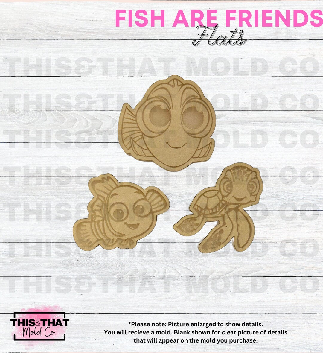 Silicone Mold For Resin | Fish are Friends
