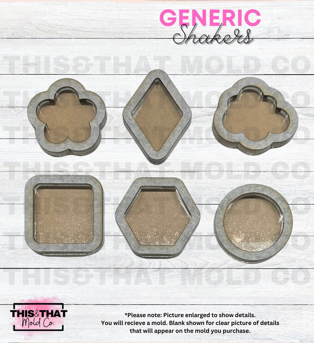 Silicone Mold For Resin | Generic Shape Shaker