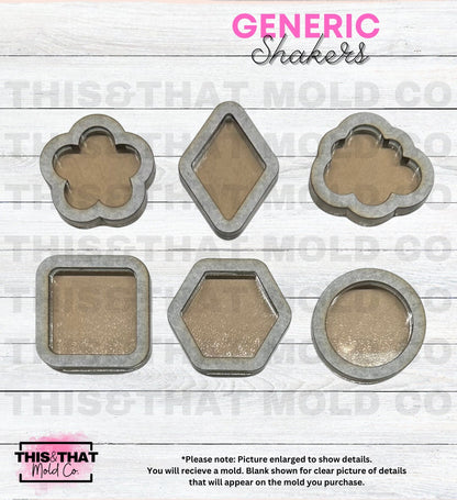 Silicone Mold For Resin | Generic Shape Shaker