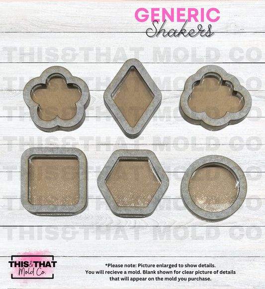 Silicone Mold For Resin | Generic Shape Shaker