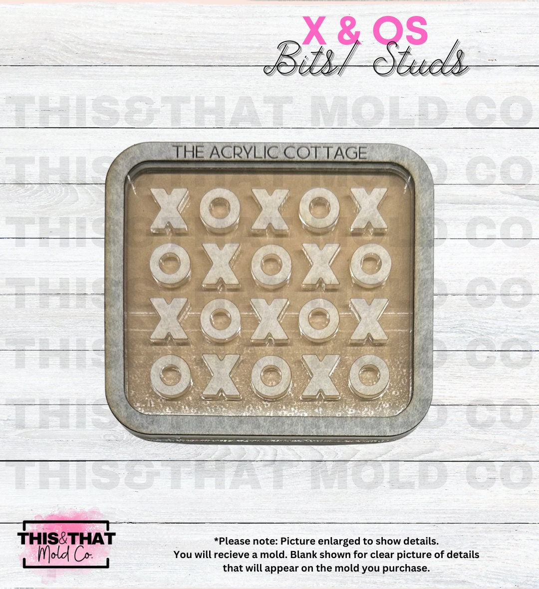 Silicone Mold For Resin | X & O Bits