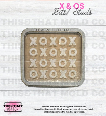 Silicone Mold For Resin | X & O Bits