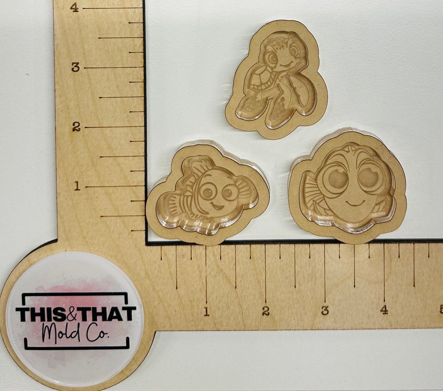 Silicone Mold For Resin | Fish are Friends Shakers