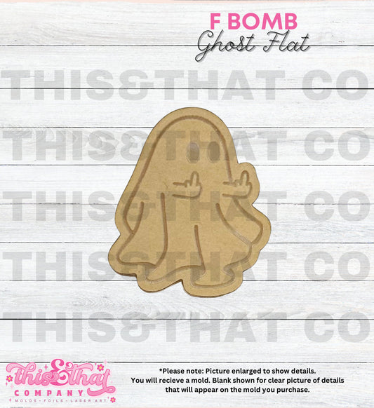 Silicone Mold For Resin | F Bomb Ghost