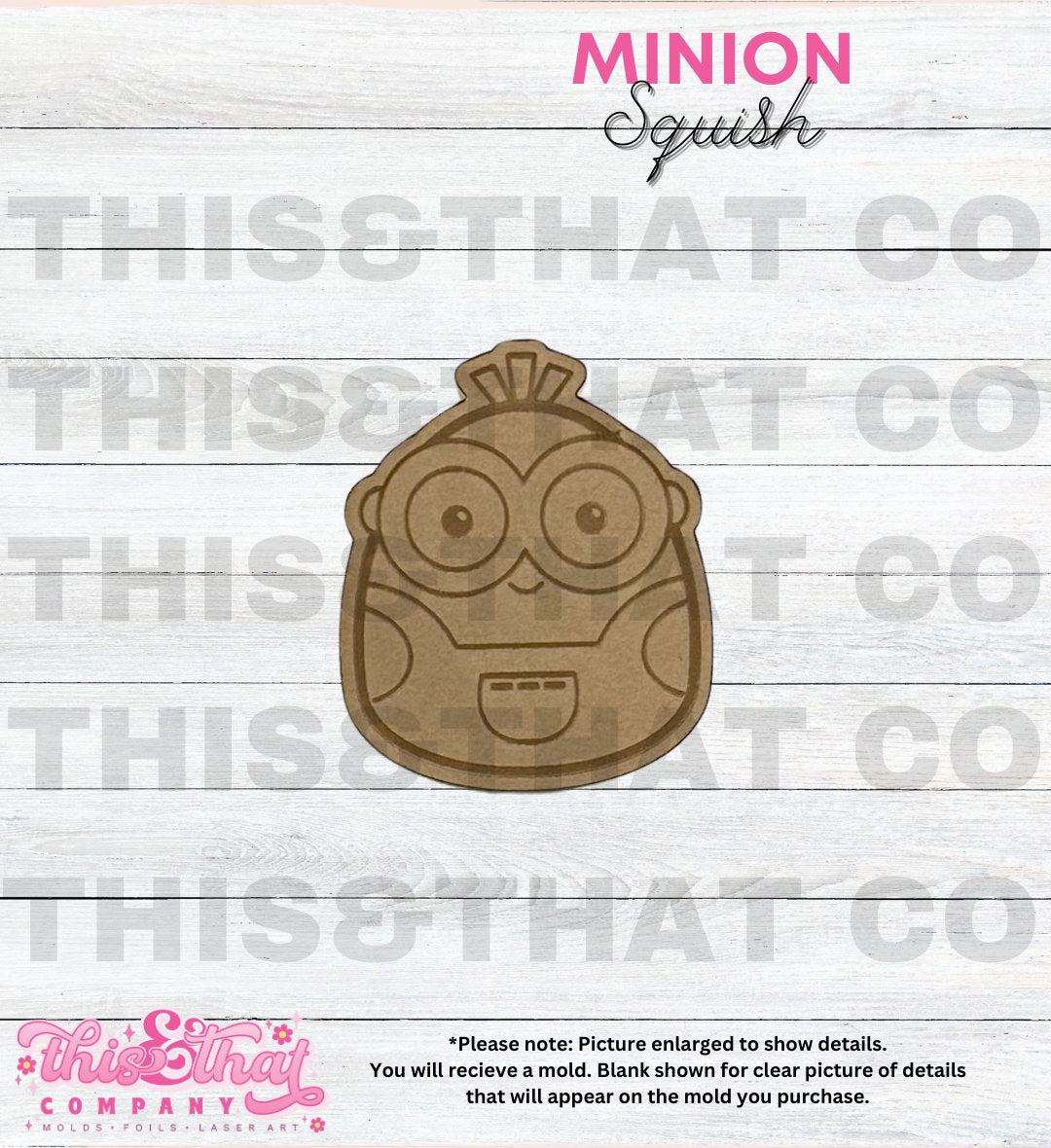 Silicone Mold | Yellow Guy Squishy