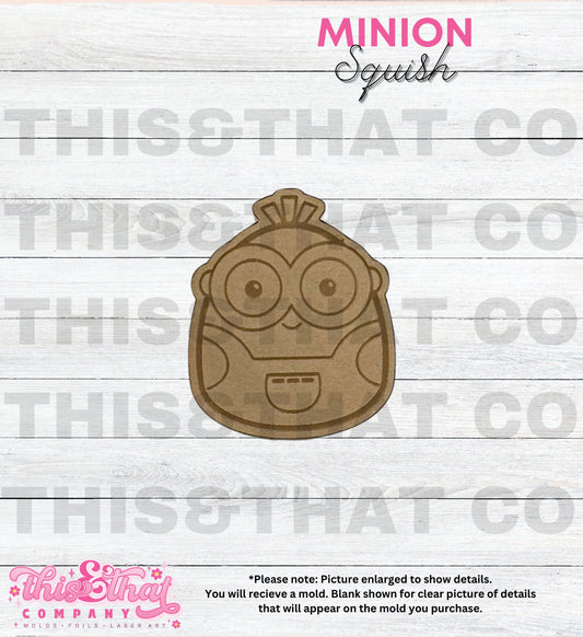 Silicone Mold | Yellow Guy Squishy