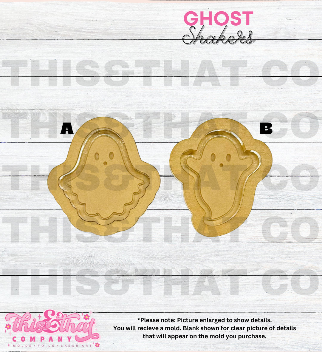 Silicone Mold | Ghost Shakers