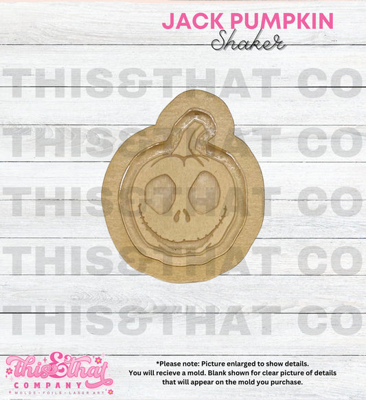 Silicone Mold | Jack Pumpkin Shaker