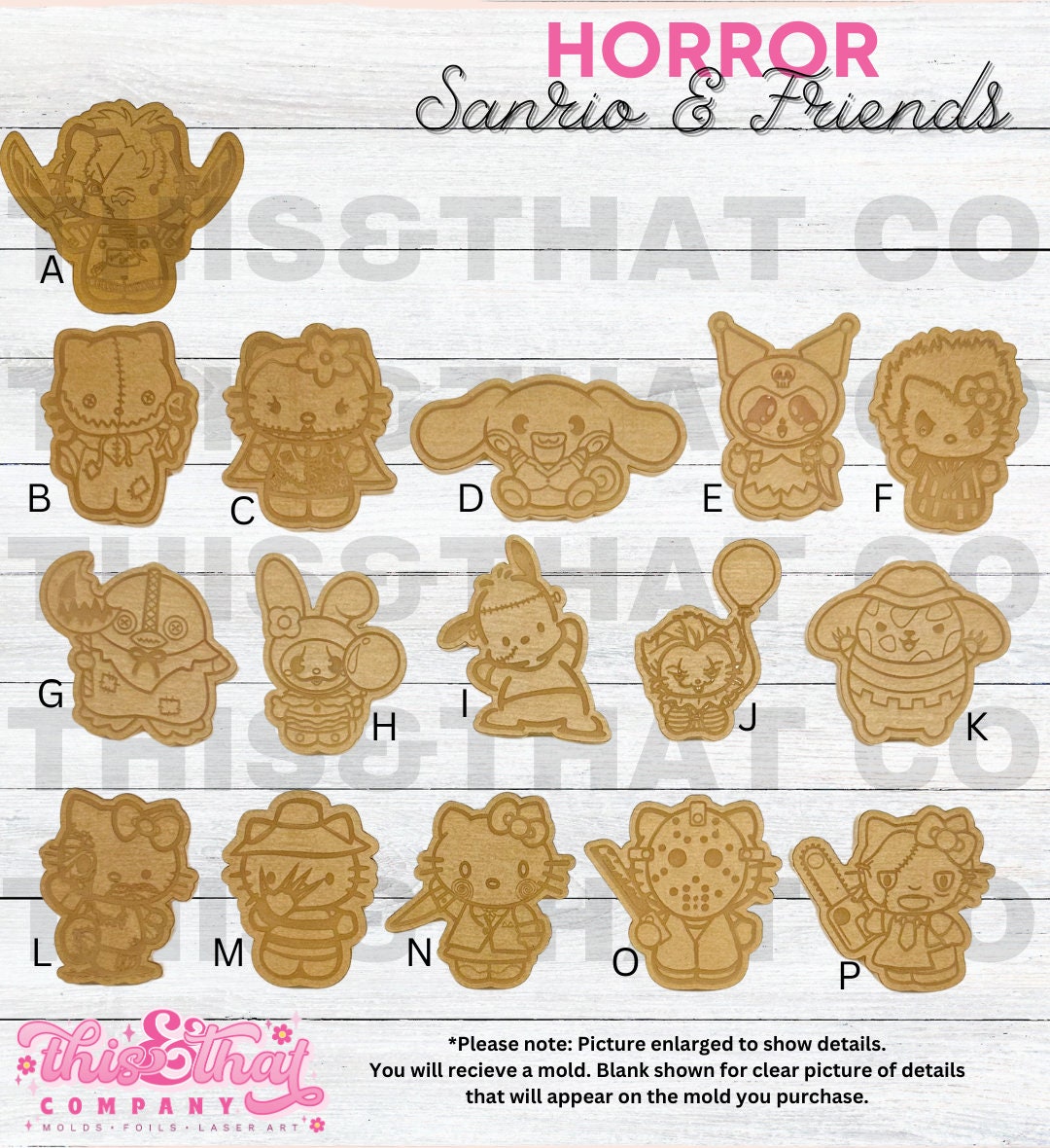 Silicone Mold | Horror San & Friends